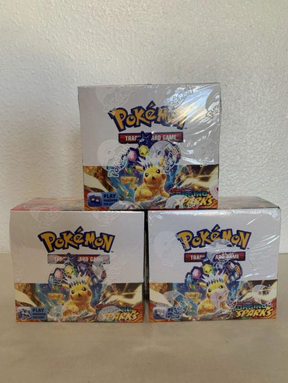 Pokemon TCG Scarlet Violet Surging Sparks English Booster Box Sealed 36 Packs