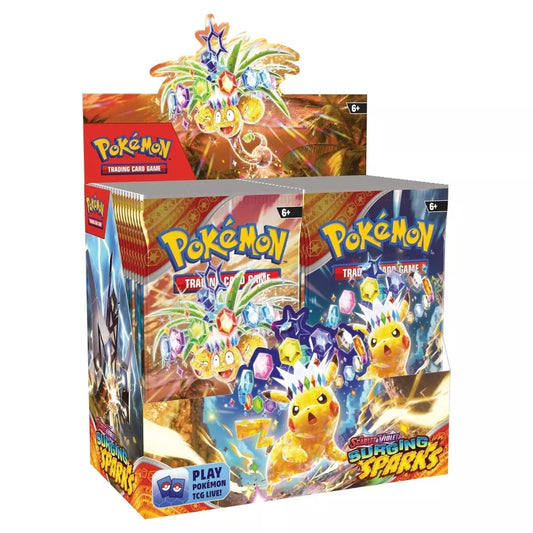 Pokemon TCG Scarlet Violet Surging Sparks English Booster Box Sealed 36 Packs